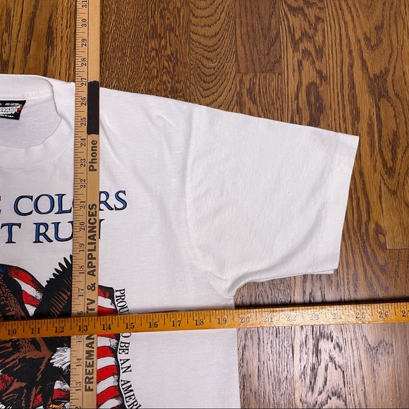 American Flag Eagle Desert Storm Patriotic T Shirt - Picture 12 of 12